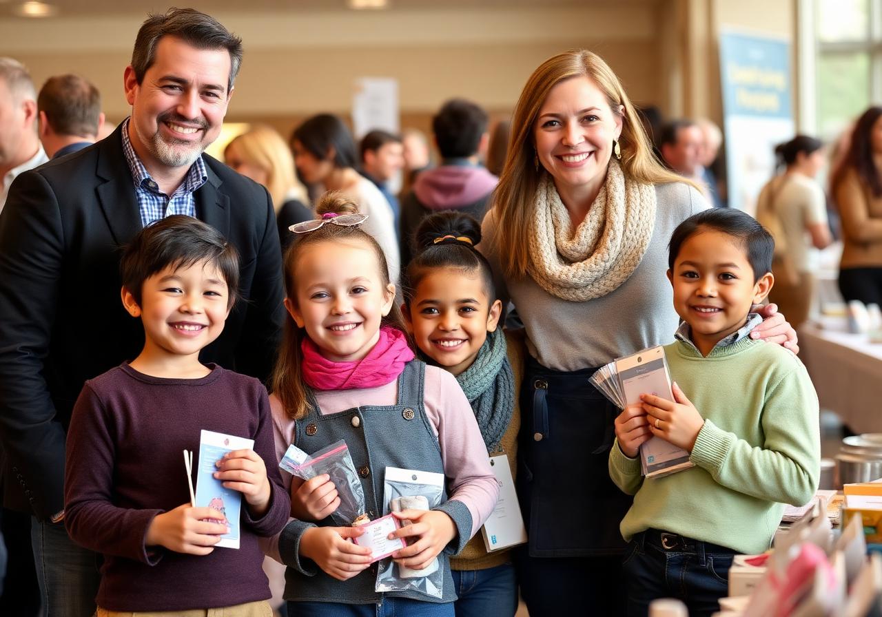 Familias y niños emprendedores